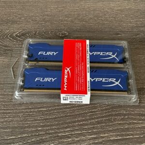 HyperX FURY memory Black 8GB DDR4 2133MHz Kit memory module 2 x 4 GB